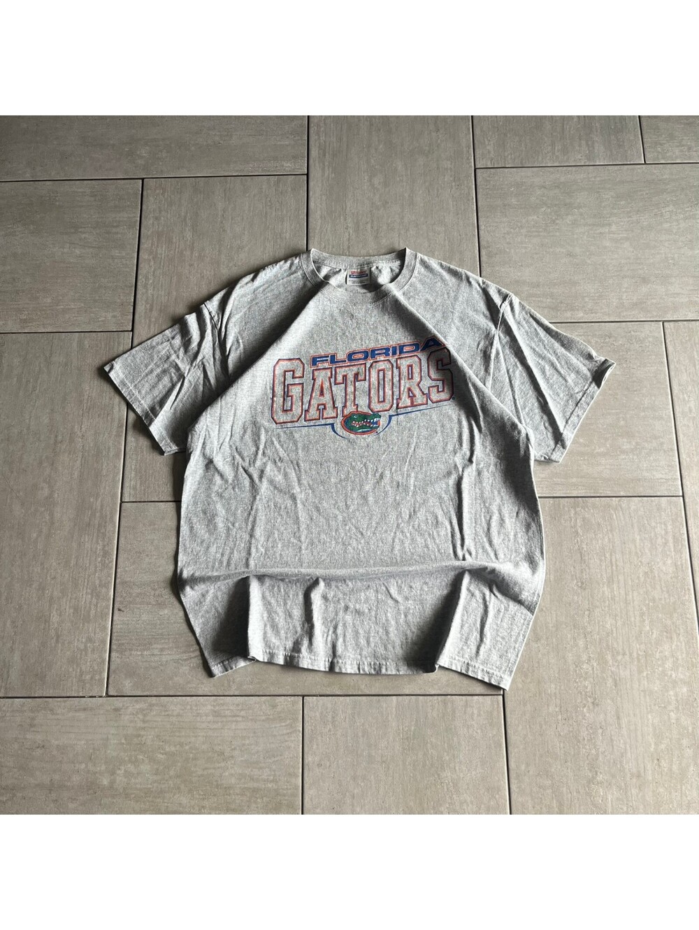 Vintage Hanes Florida Gators Heavyweight Gray Graphic T-Shirt XL